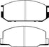 EBC 85-90 Lotus Esprit 2.2 Yellowstuff Front Brake Pads