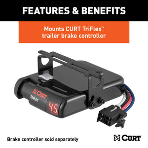 Curt TriFlex Trailer Brake Controller Mounting Bracket
