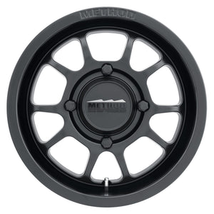 Method MR409 Bead Grip 14x7 / 4+3/13mm Offset / 4x136 / 106.25mm CB Matte Black Wheel