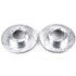 Power Stop 91-96 Toyota 4Runner Front Evolution Drilled & Slotted Rotors - Pair