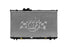 CSF 01-05 Lexus IS300 3.0L OEM Plastic Radiator