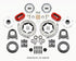 Wilwood Forged Dynalite-M Front Kit 10.75in Drilled Red 1950-1955 MG-TD/TF