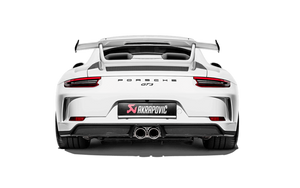 Akrapovic 2018 Porsche 911 GT3 (991.2) Slip-On Race Line (Titanium) w/Titanium Tail Pipe Set