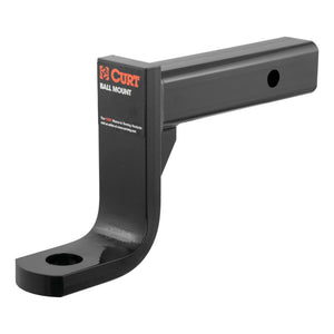 Curt Class 4 Ball Mount (2in Shank 10000lbs 6in Drop 9-3/8in Long)