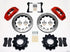 Wilwood TC6R Rear Kit 16.00in Drilled Red 1999-2010 GM Trk 2500 HD 4.84 Cntr