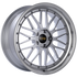 BBS LM 19x8.5 5x120 ET32 Diamond Silver Center Diamond Cut Lip Wheel -82mm PFS/Clip Required