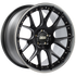 BBS CH-RII 21x10.5 5x120 ET35 Satin Black Center Platinum Lip SS Rim Prot Wheel -82mm PFS/Clip Req