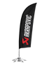 Akrapovic Self-standing flag set with tent flag kit