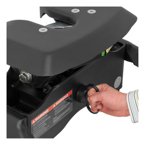 Curt A16 5th Wheel Hitch w/Roller and Ram Puck System Adapter