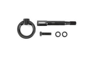 Perrin 08-14 Subaru WRX/STI Hatchback Tow Hook Kit (Rear) - Black