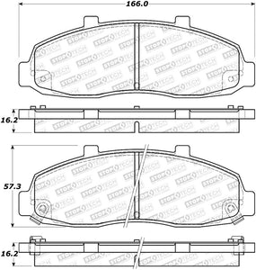 StopTech Street Brake Pads