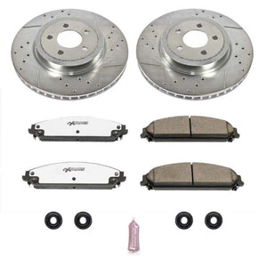 Power Stop 05-19 Chrysler 300 Front Z26 Street Warrior Brake Kit