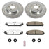 Power Stop 05-19 Chrysler 300 Front Z26 Street Warrior Brake Kit
