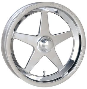 Weld Alumastar 1-Piece 15x3.5 / Anglia Spindle MT / 1.75in. BS Polished Wheel - Non-Beadlock