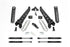 Fabtech 19-20 Ford F450/F550 4WD Diesel 6in Rad Arm Sys w/Coils & Stealth