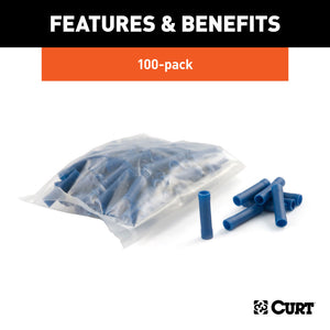 Curt Butt Connectors (16-14 Wire Gauge 100-Pack)