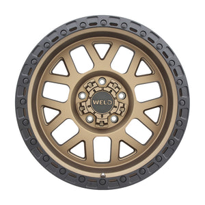 Weld Off-Road W115 17X9 Cinch 5X114.3 5X127 ET-12 BS4.50 Satin Bronze / Satin Black 78.1