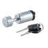 Curt Coupler Lock (1/4in Pin 7/8in Latch Span Barbell Chrome)