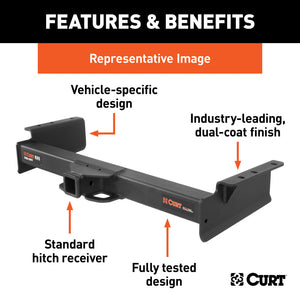 Curt 07-12 Toyota Tundra Xtra Duty Class 5 Trailer Hitch w/2in Receiver BOXED