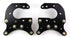 Wilwood Brackets (2) - P/S Rear - Mopar/Dana 2.36in Offset