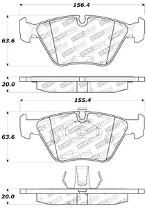 StopTech Performance Brake Pads