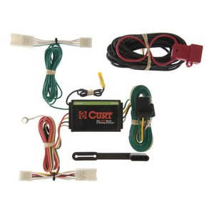 Curt 06-11 Toyota Highlander Custom Wiring Harness (4-Way Flat Output)