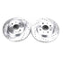 Power Stop 03-05 Kia Rio Front Evolution Drilled & Slotted Rotors - Pair