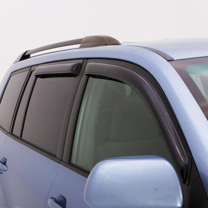 AVS 05-10 Hyundai Sonata (Old Body Style) Ventvisor Outside Mount Window Deflectors 4pc - Smoke