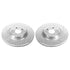 Power Stop 14-18 Audi A6 Front Evolution Drilled & Slotted Rotors - Pair