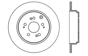 StopTech 07-14 Acura MDX / 07-14 Honda Pilot Drilled Sport Rear Right Rotor