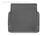 WeatherTech 08-13 Mercedes-Benz S-Class (W221) Cargo Liners - Black