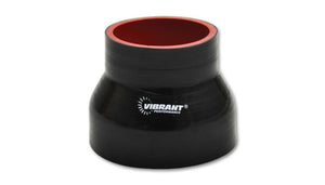 Vibrant 4 Ply Reducer Coupler 3in ID x 2.5in ID x 4.5n Long - Black