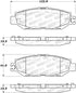 StopTech Street Brake Pads - Rear