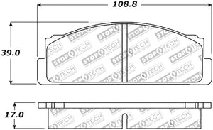 StopTech Performance Brake Pads