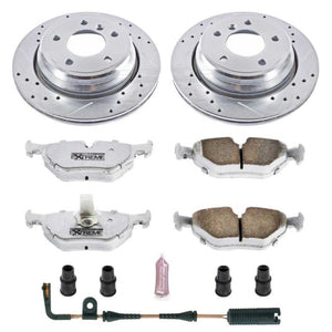 Power Stop 01-03 BMW 525i Rear Z26 Street Warrior Brake Kit