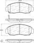 StopTech Street Brake Pads - Rear