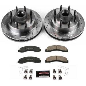 Power Stop 03-04 Ford F-350 Super Duty Front Z23 Evolution Brake Kit