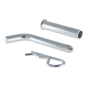 Curt 1/2in Hitch Pin w/5/8in Adapter (1-1/4in or 2in Receiver Zinc Packaged)