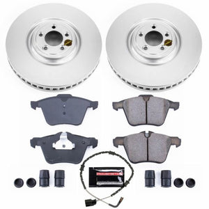 Power Stop 2018 Jaguar XJ Front Z23 Coated Brake Kit