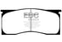 EBC 65-69 Dodge Dart 2.8 Redstuff Front Brake Pads