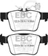 EBC 2017+ Alfa Romeo Giulia 2.0T Redstuff Rear Brake Pads