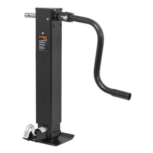 Curt Direct-Weld Square Jack w/Side Handle (12000lbs 12-1/2in Travel)