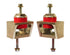 Prothane 10 Chevy Camaro Motor Mount Insert - Red
