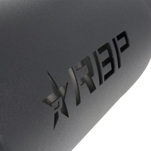 RBP RX-7 High Heat Textured Exhaust Tip Inlet 3.5in. / Outlet 4.5in. / Length 12in. - Black