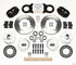 Wilwood Forged Dynalite Front Kit 11.00in 1965-1969 Mustang Disc & Drum Spindle