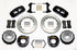 Wilwood AERO4 Rear P-Brake Kit 14.00in Chevy C-10 2.42 Offset 5-lug