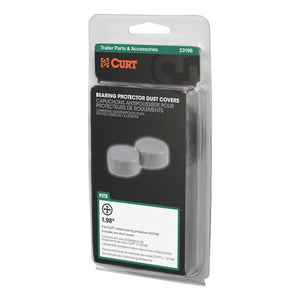 Curt 1.98in Bearing Protector Dust Covers (2-Pack)