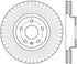 StopTech 13-16 Ford Fusion Right Front Disc Slotted Premium Brake Rotor