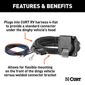 Curt RV Harness - 7 Way Adapter Kit