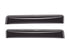 WeatherTech 04-10 Dodge Durango Rear Side Window Deflectors - Dark Smoke
